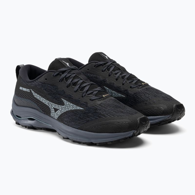 Buty do biegania męskie Mizuno Wave Rider GTX black/omre blue/glacial ridge 5