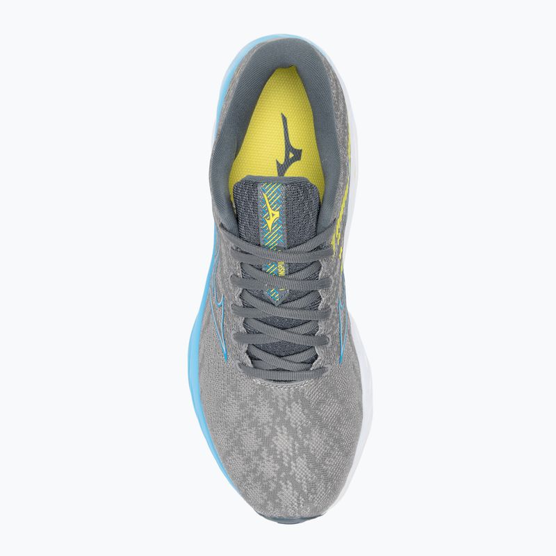 Buty do biegania męskie Mizuno Wave Inspire 19 ggray/jet blue/bolt2neon 6