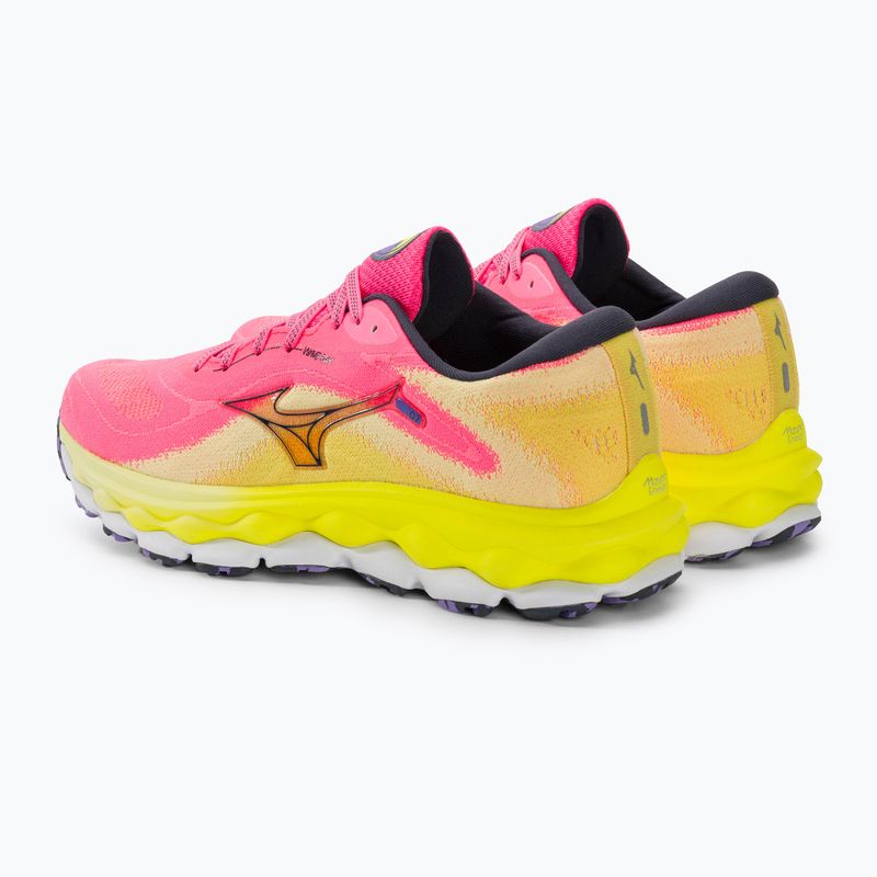 Buty do biegania damskie Mizuno Wave Sky 7 highvpink/ombre blue/bolt2neon 4