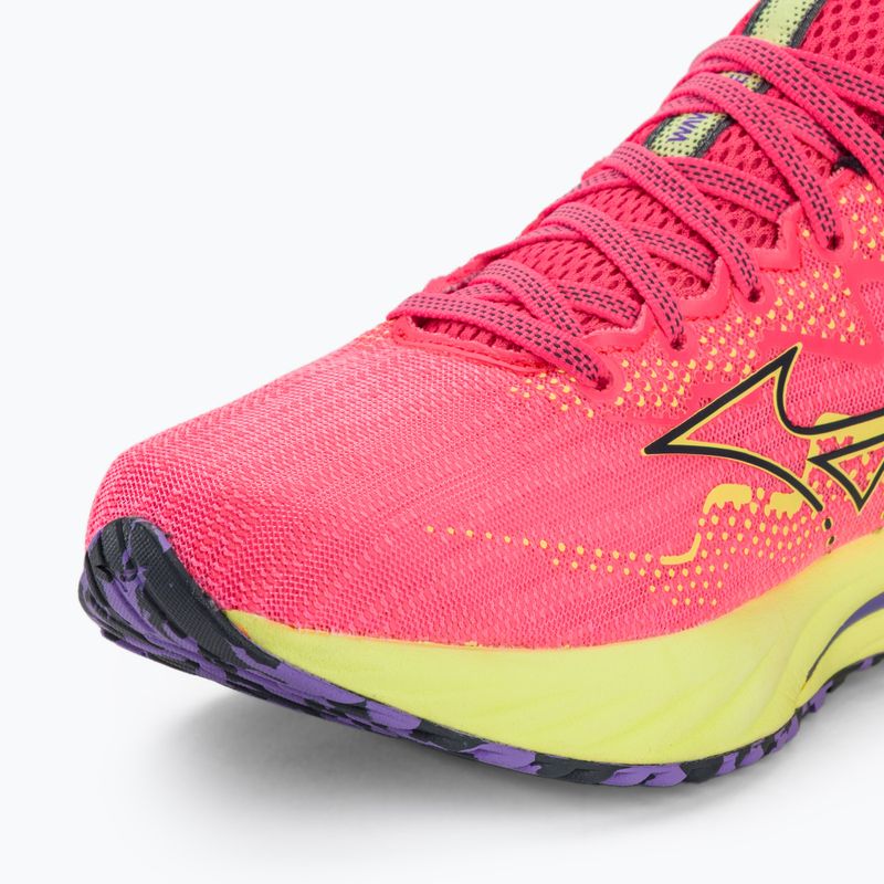 Buty do biegania damskie Mizuno Wave Rider 27 h-vpink/oblue/luminous 7
