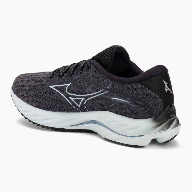 Buty do biegania damskie Mizuno Wave Rider 27 Width ebony/snowcrest/black 4