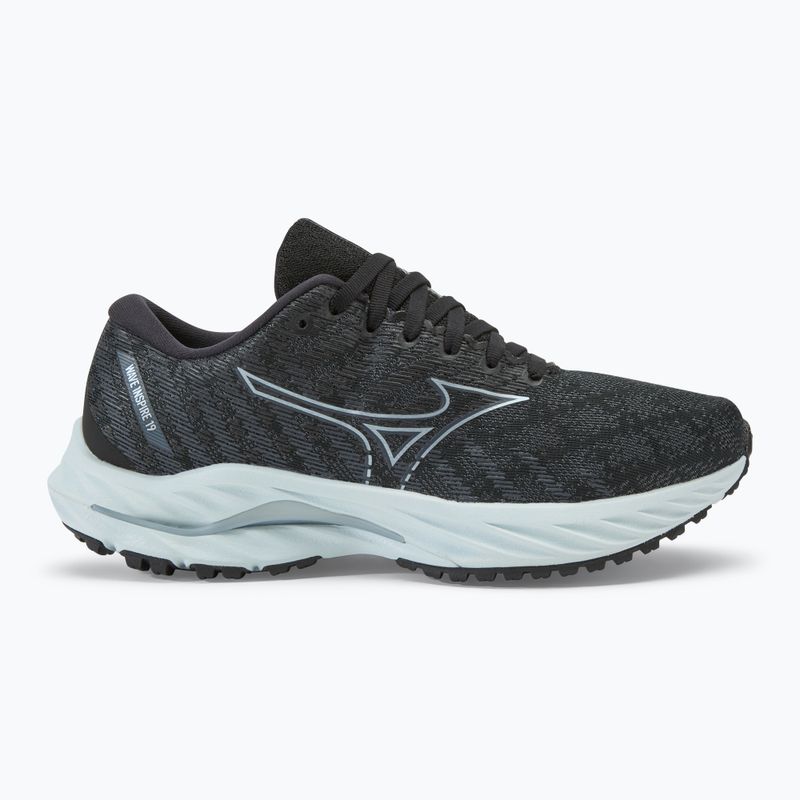 Buty do biegania damskie Mizuno Wave Inspire 19 W black/ silver/ snowcrest 2