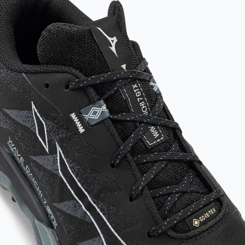 Buty do biegania męskie Mizuno Wave Daichi 7 GTX black/ombre blue/stormy weather 9