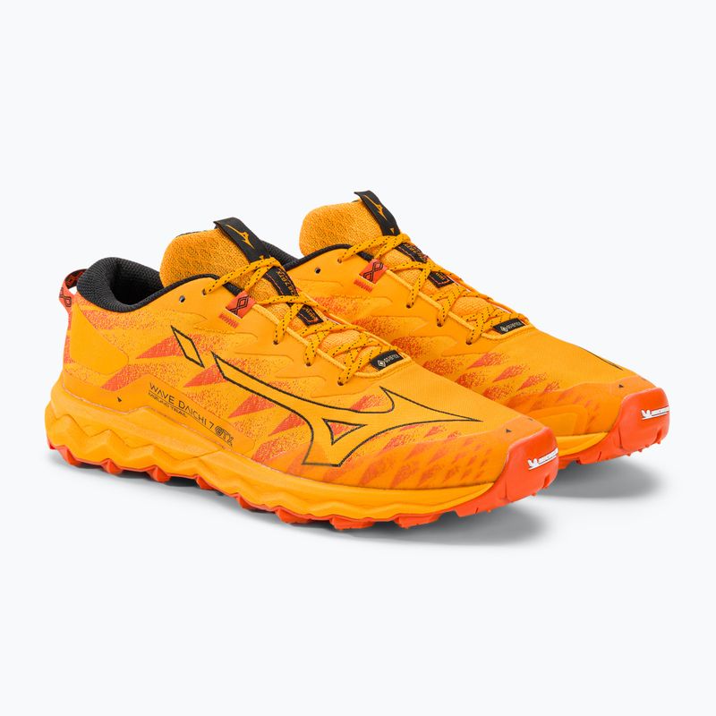 Buty do biegania męskie Mizuno Wave Daichi 7 GTX zinnia/tigerlily/black 5