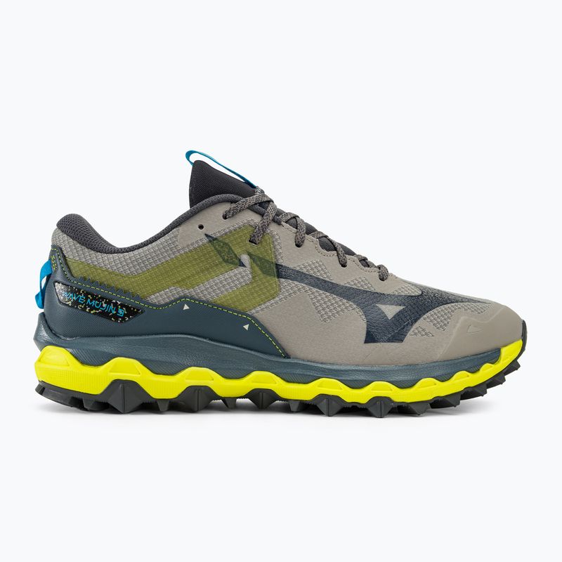 Buty do biegania męskie Mizuno Wave Mujin 9 ggray/oblue/bolt2(neon) 2