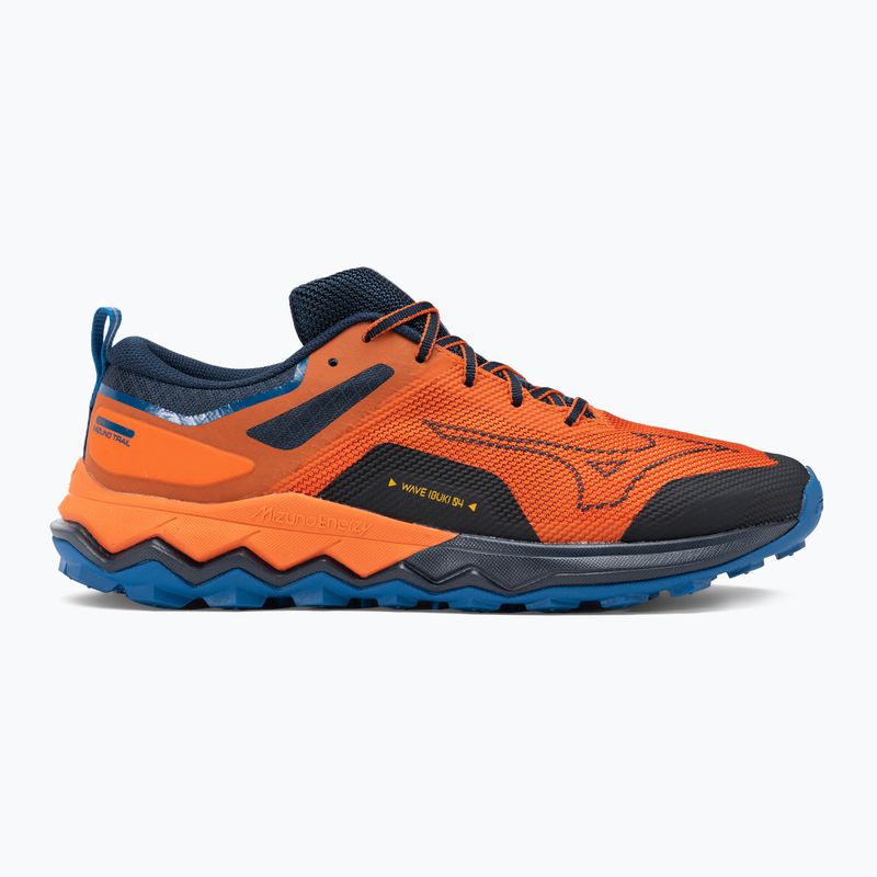 Buty do biegania męskie Mizuno Wave Ibuki 4 tigerlily/dblue/sblue 2
