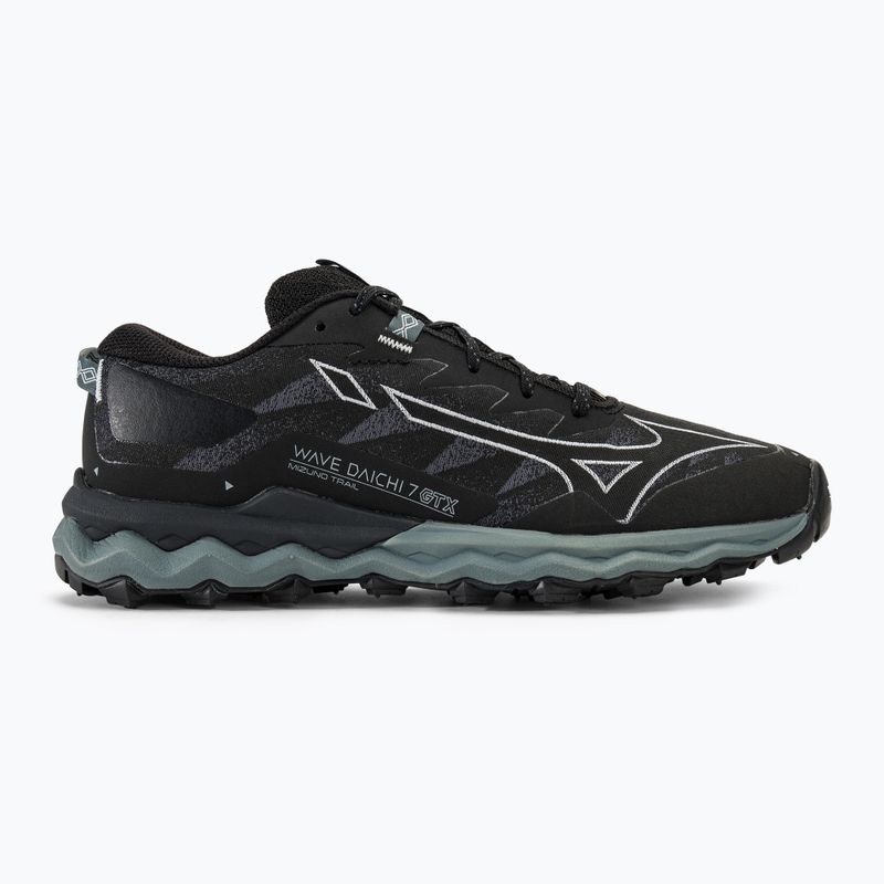 Buty do biegania damskie Mizuno Wave Daichi 7 GTX black/oblue/sweather 2