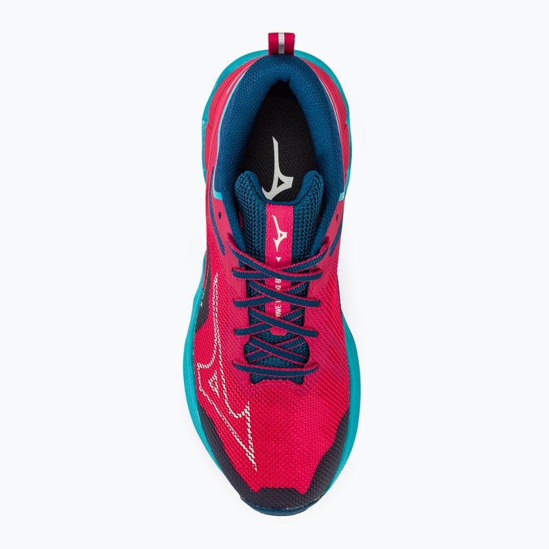 Buty do biegania damskie Mizuno Wave Ibuki 4 jazzy/blue bird/blue opal 5