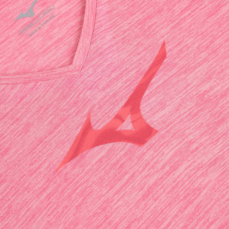 Koszulka do biegania damska Mizuno Core RB Tee sachet pink 3