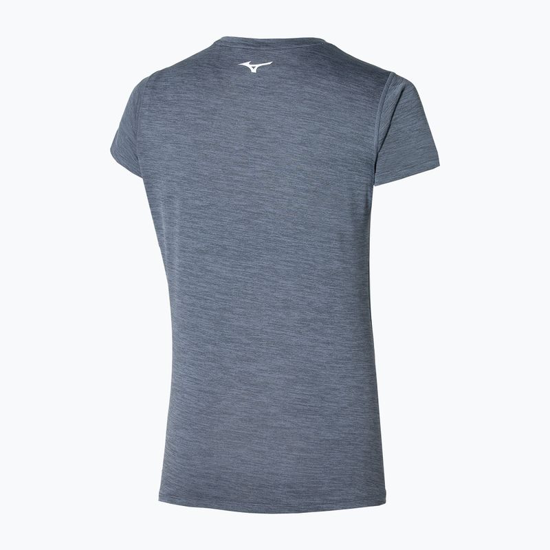 Koszulka do biegania damska Mizuno Impulse Core Tee nightshadow blue 2