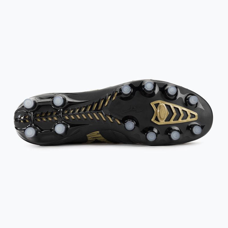 Buty piłkarskie męskie Mizuno Morelia Neo IV Beta JP MD black/gold/black 6