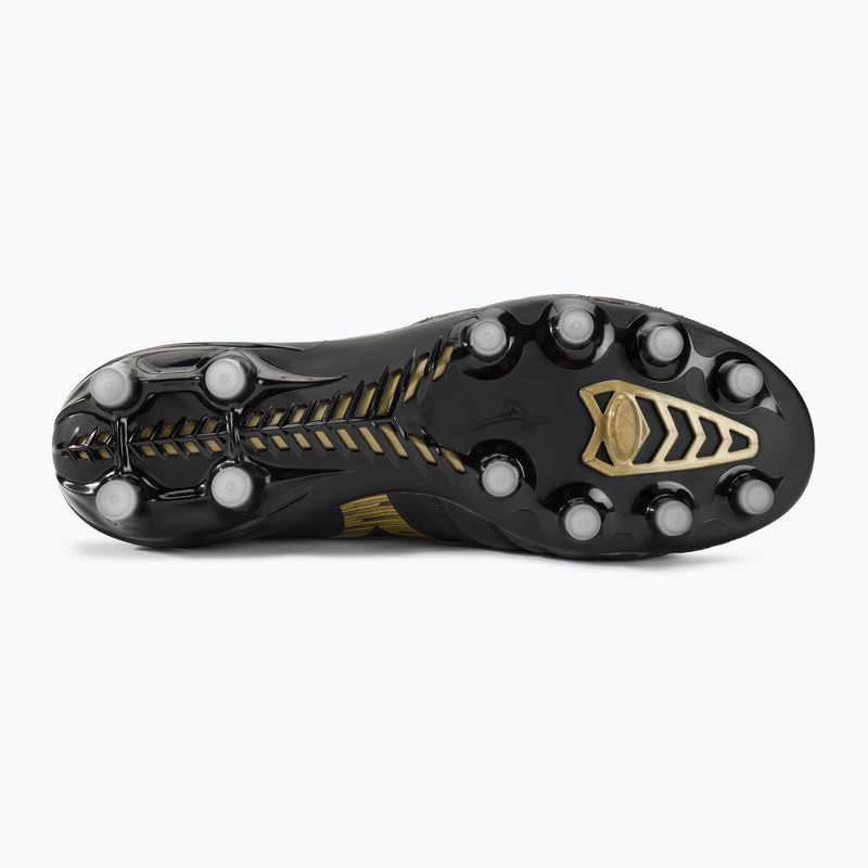 Buty piłkarskie męskie Mizuno Morelia Neo IV Beta Elite MD black/gold/black 6