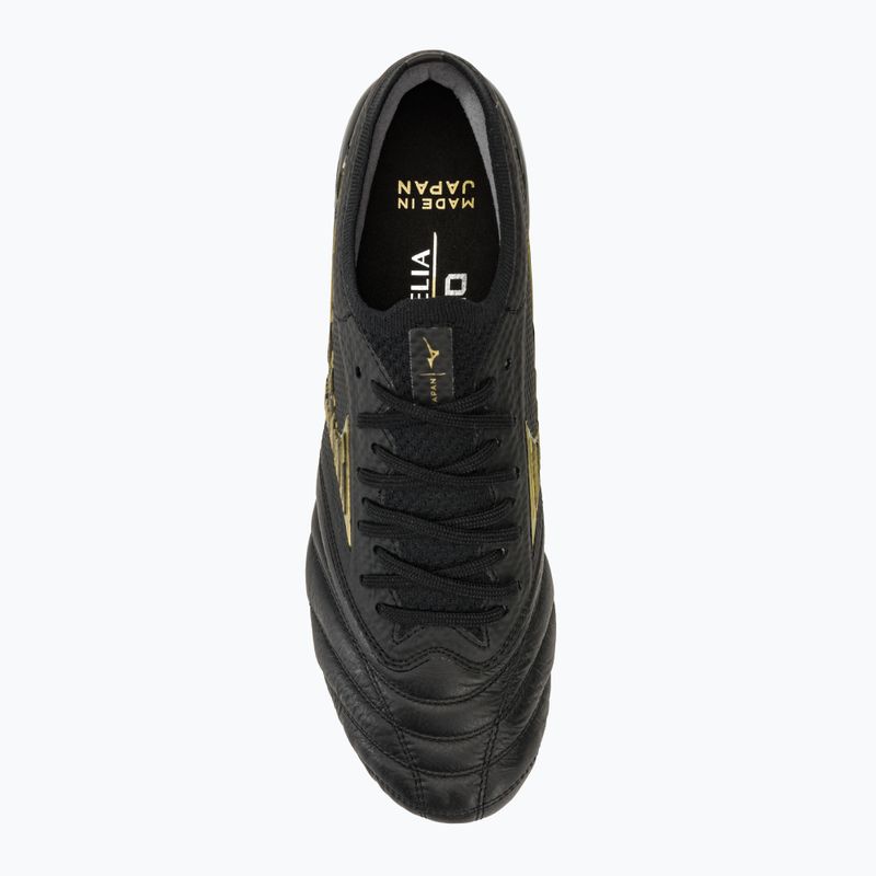 Buty piłkarskie Mizuno Morelia Neo IV Beta SG black/gold/black 5