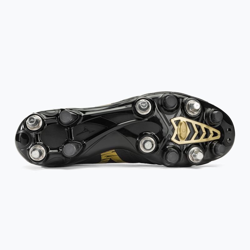 Buty piłkarskie męskie Mizuno Morelia Neo IV Beta SG black/gold/black 4