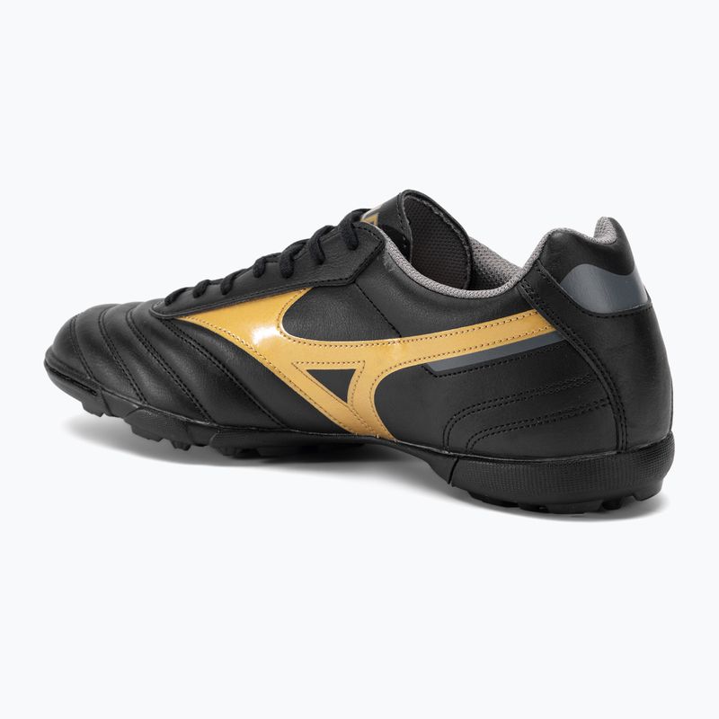 Buty piłkarskie męskie Mizuno Morelia II Club AS black/gold/dark shadow 3