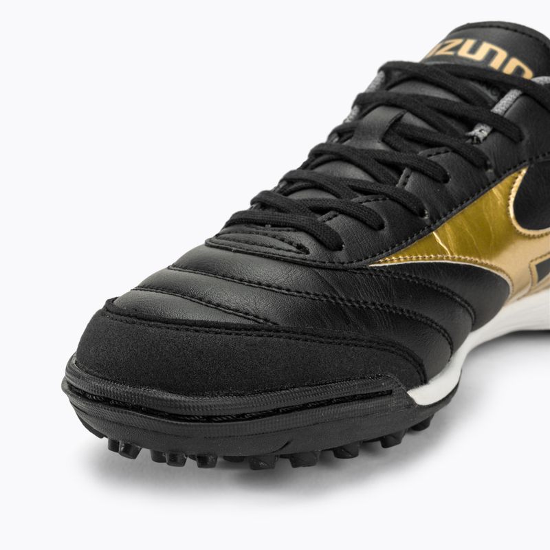 Buty piłkarskie męskie Mizuno Morelia Sala Classic TF black/gold/dark shadow 7