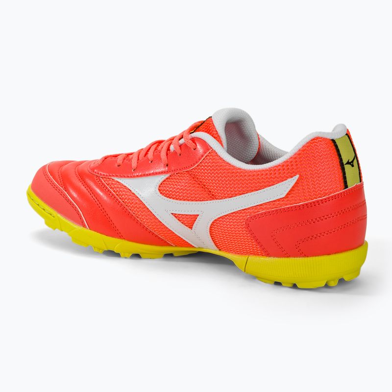 Buty piłkarskie męskie Mizuno Morelia Sala Club TF neon flame/white 3