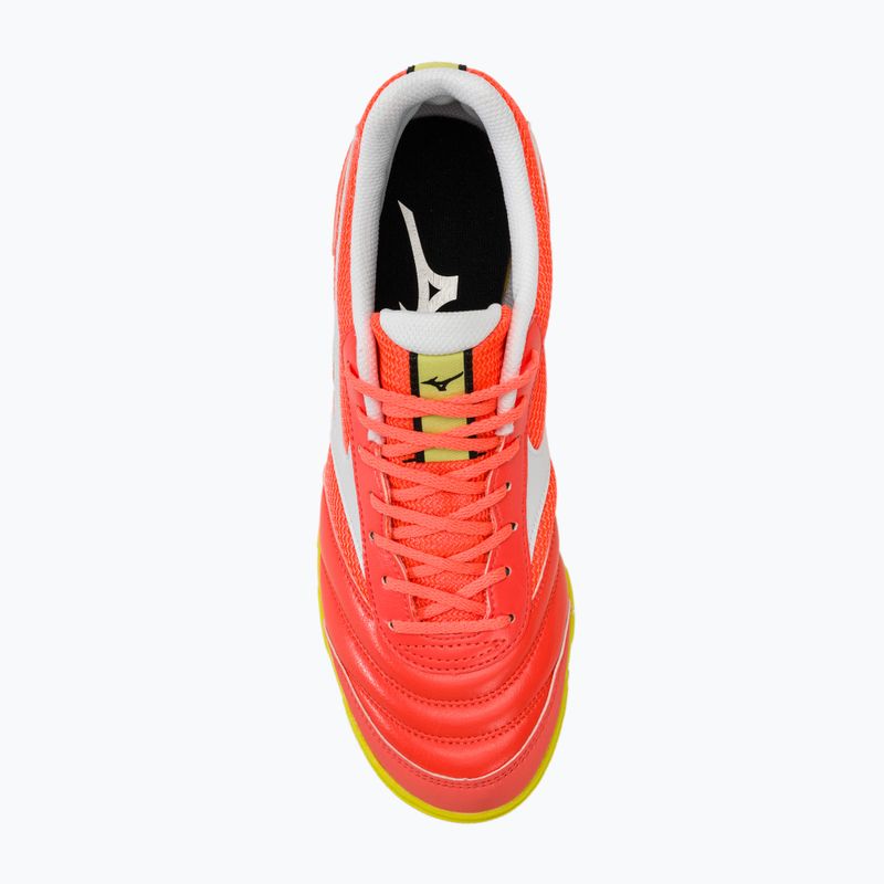 Buty piłkarskie męskie Mizuno Morelia Sala Club TF neon flame/white 5