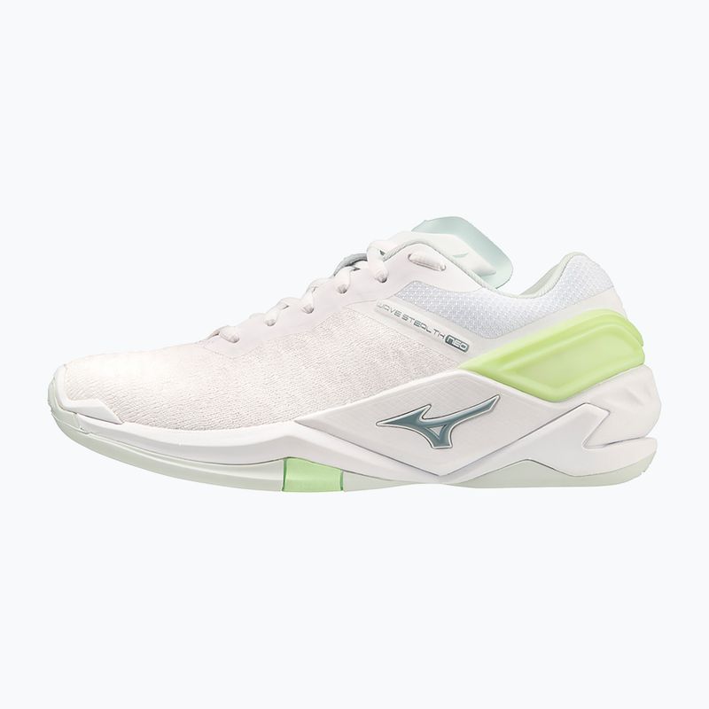 Buty do piłki ręcznej damskie Mizuno Wave Stealth Neo heather/white/neo lime
