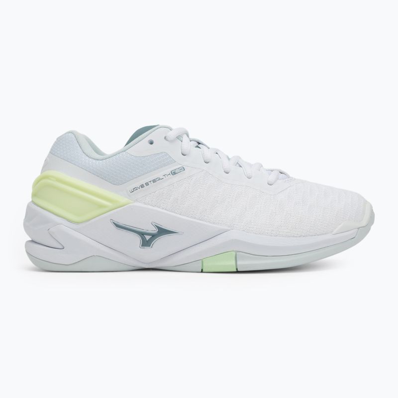 Buty do piłki ręcznej damskie Mizuno Wave Stealth Neo heather/white/neo lime 2