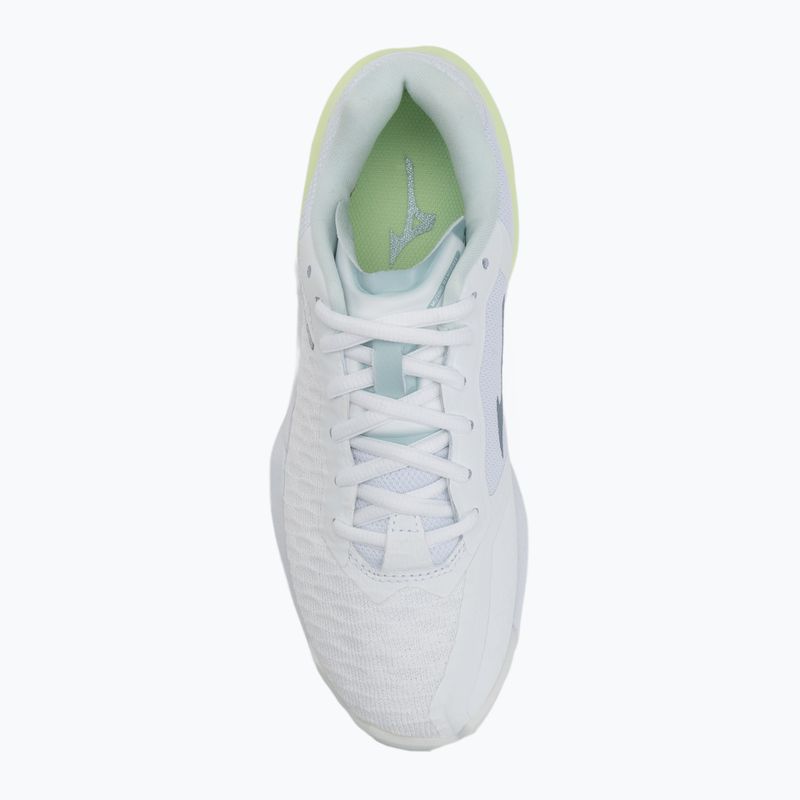 Buty do piłki ręcznej damskie Mizuno Wave Stealth Neo heather/white/neo lime 5