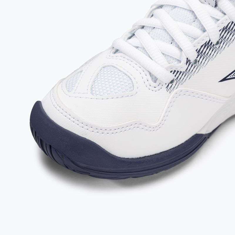 Buty do piłki ręcznej dziecięce Mizuno Stealth Star 2 Jr white/blueribbon/mpgold 7