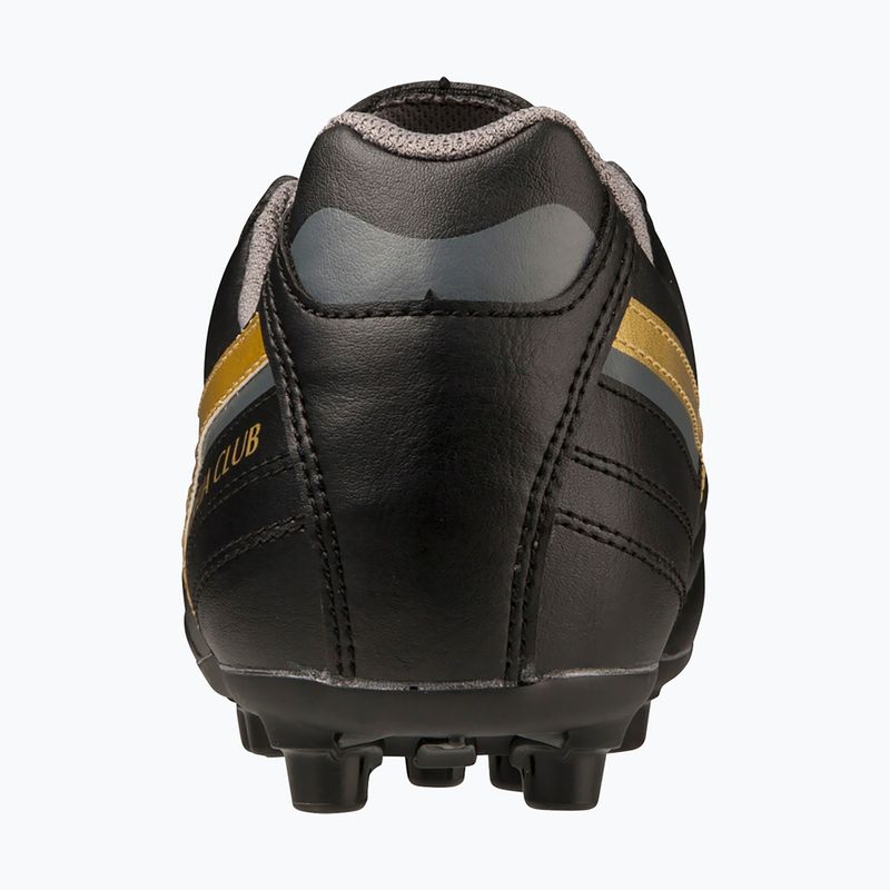 Buty piłkarskie dziecięce Mizuno Morelia II Club Jr AG black/gold/dark shadow 4