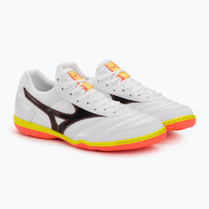 Buty piłkarskie Mizuno Morelia Sala Club IN white/black 4