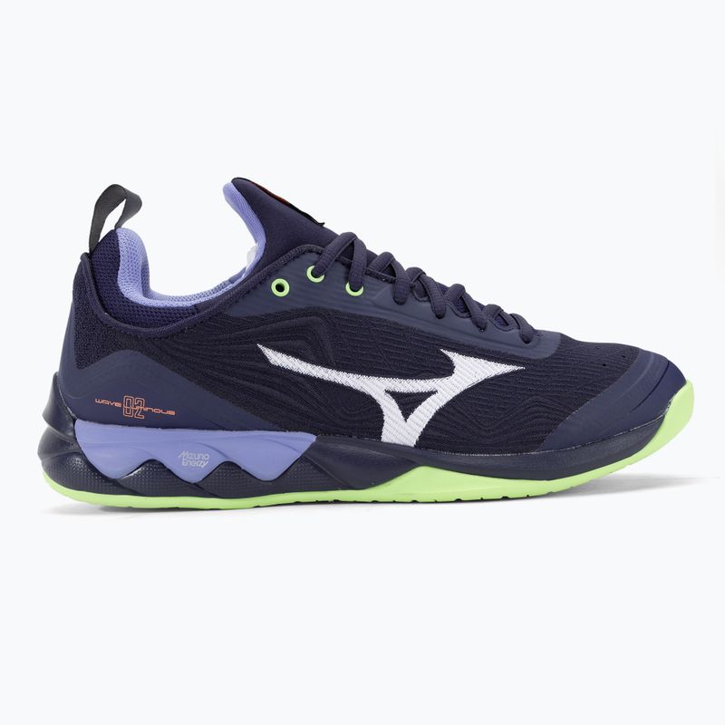 Buty do siatkówki Mizuno Wave Luminous 2 evening blue/tech green/lolite 2