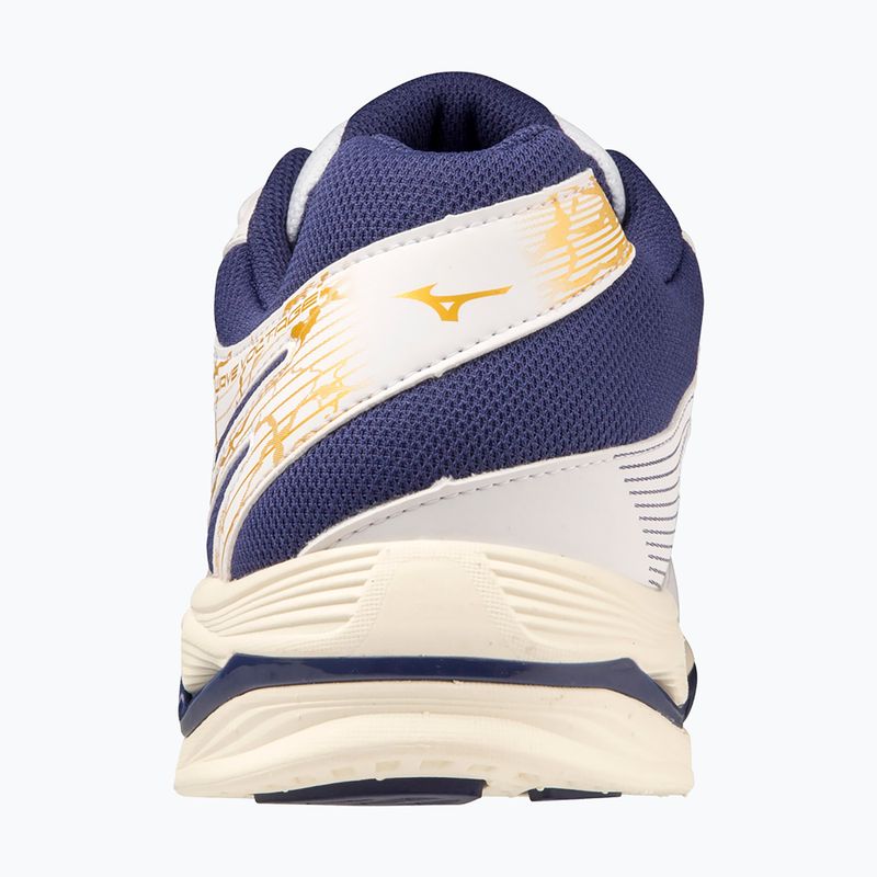 Buty do siatkówki Mizuno Wave Voltage white/blue ribbon/mp gold 8