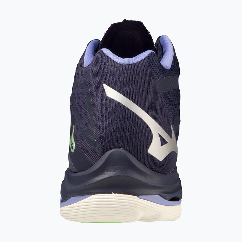 Buty do siatkówki męskie Mizuno Wave Lightning Z7 Mid evening blue/tech green/lolite 8