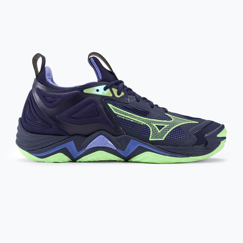 Buty do siatkówki Mizuno Wave Momentum 3 evening blue/tech green/lolite 2