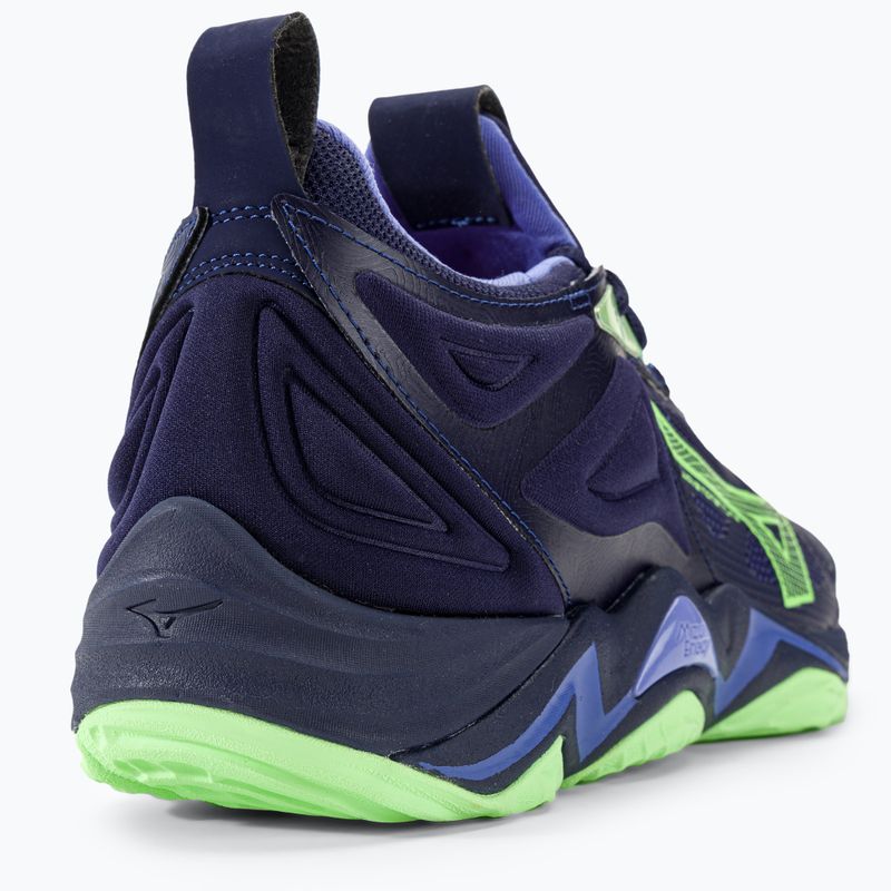 Buty do siatkówki Mizuno Wave Momentum 3 evening blue/tech green/lolite 11