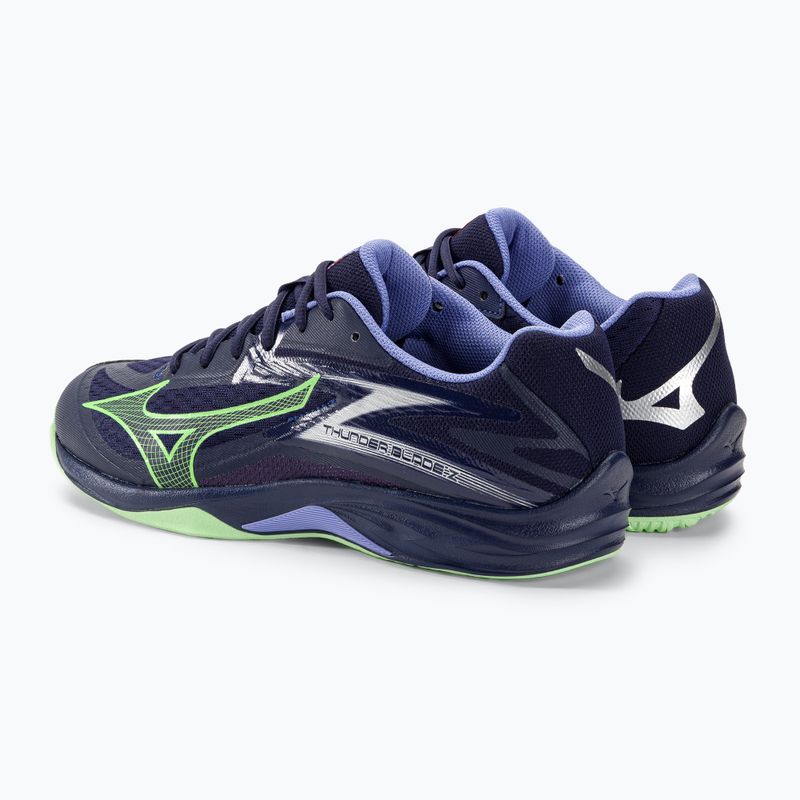 Buty do siatkówki męskie Mizuno Thunder Blade Z evening blue/tech green/ olite 4