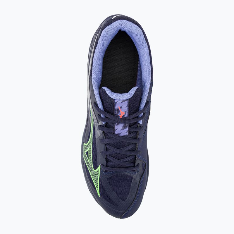 Buty do siatkówki męskie Mizuno Thunder Blade Z evening blue/tech green/ olite 7