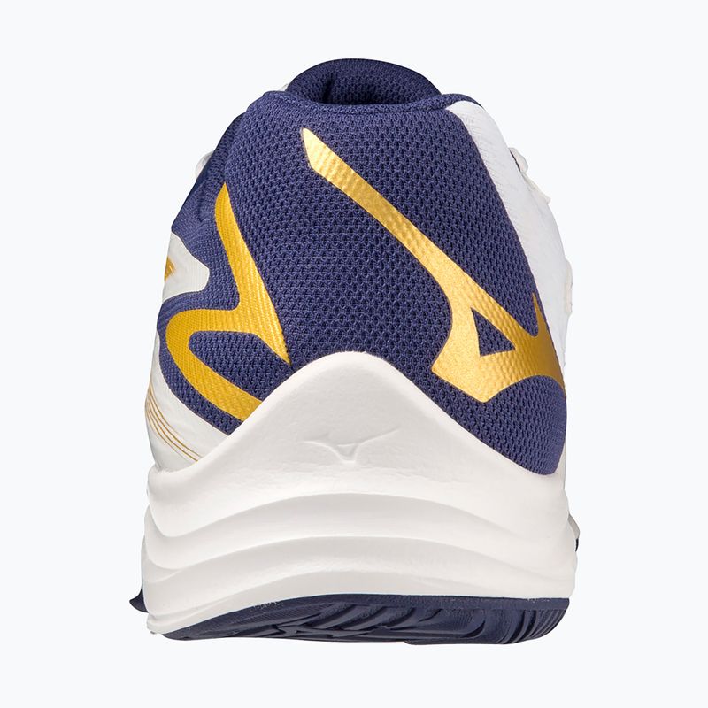 Buty do siatkówki Mizuno Thunder Blade Z white/blue ribbon/mp gold 8