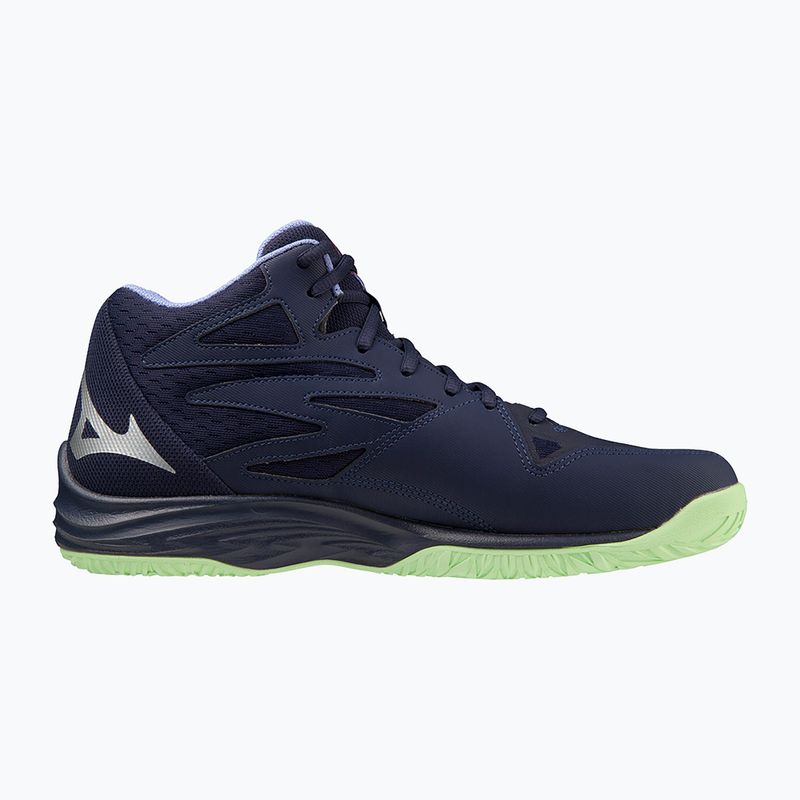 Buty do siatkówki męskie Mizuno Thunder Blade Z Mid evening blue/tech green/lolite 3