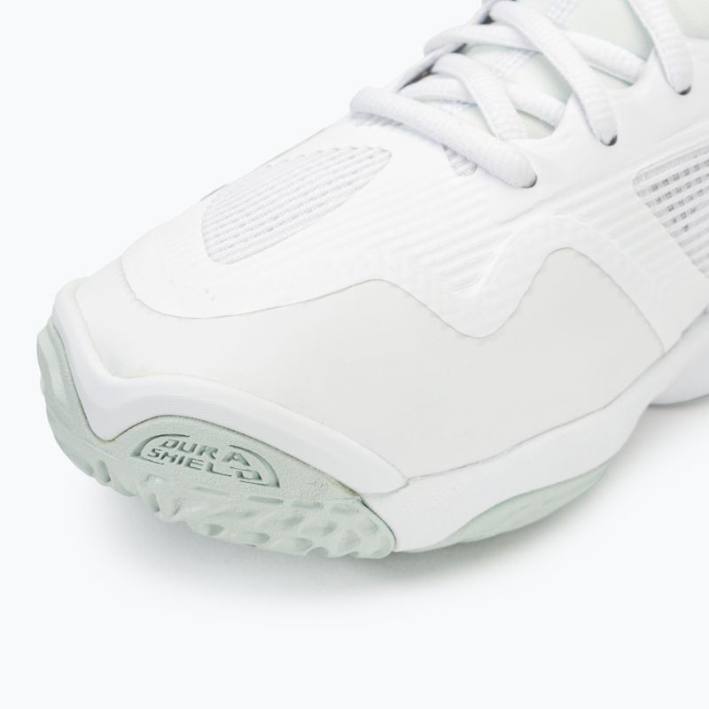 Buty do siatkówki damskie Mizuno Wave Momentum 3 Mid white/glacial /pantinagreen 7