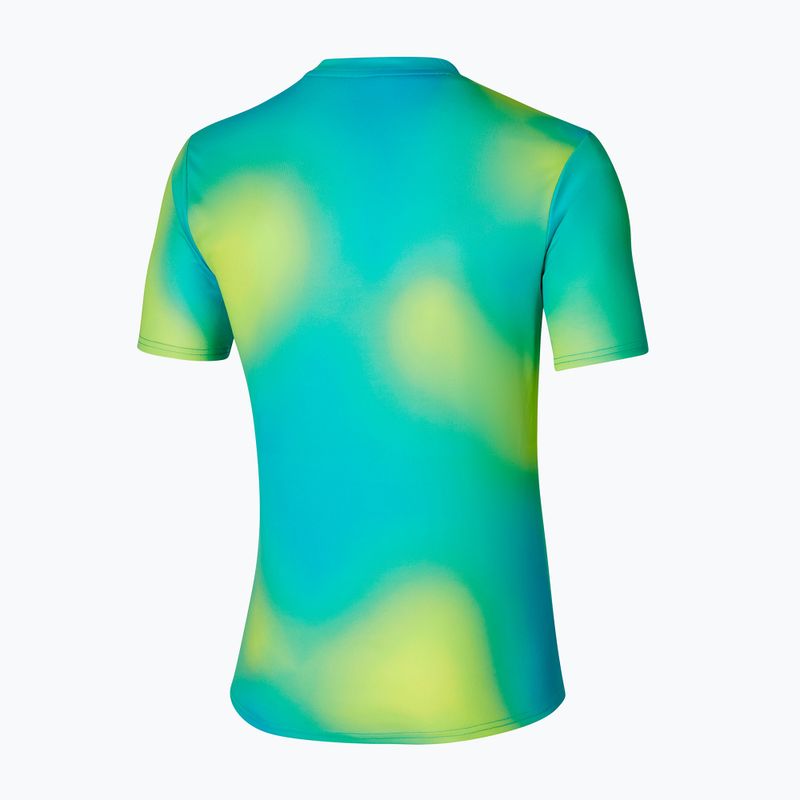 Koszulka do biegania męska Mizuno Core Graphic Tee lime 2