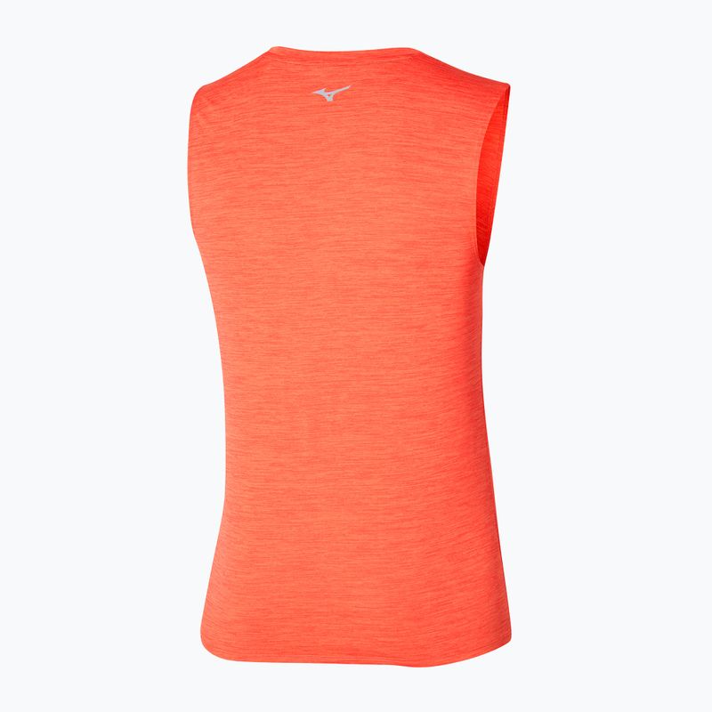 Koszulka do biegania męska Mizuno Impulse Core nasturtium 2