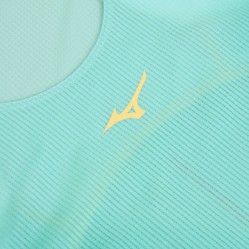 Koszulka do biegania damska Mizuno Aero Tank blue turquoise 3