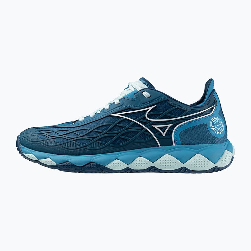 Buty do tenisa męskie Mizuno Wave Enforce Tour AC moroccan blue/white/bluejay 3