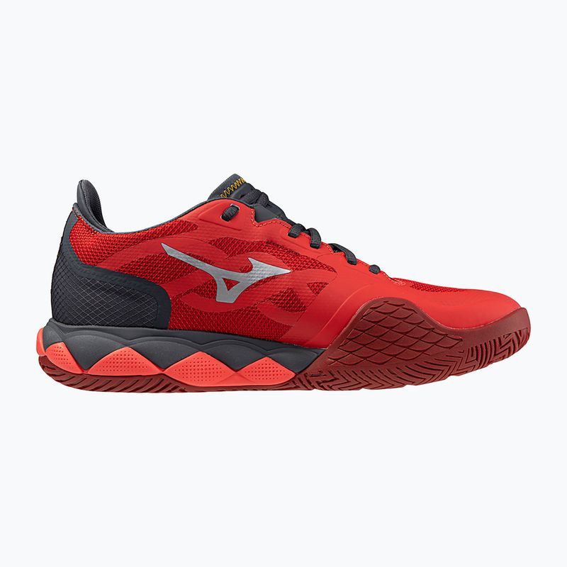 Buty do tenisa męskie Mizuno Wave Enforce Tour AC radiant red/white/ebony 3
