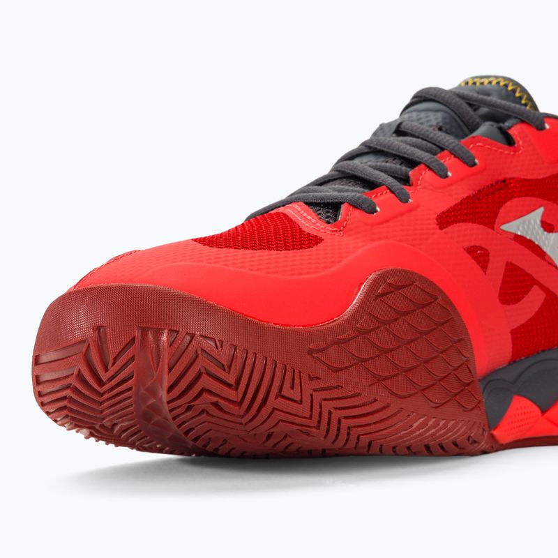 Buty do tenisa męskie Mizuno Wave Enforce Tour AC radiant red/white/ebony 9