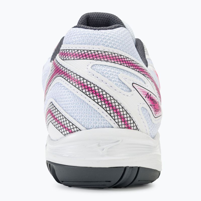 Buty do tenisa damskie Mizuno Break Shot 4 AC white / pink tetra / turbulence 6