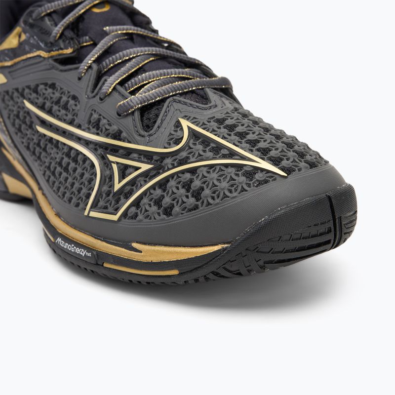 Buty do tenisa męskie Mizuno Wave Exceed Tour 6 AC iron gate/gold/black 7
