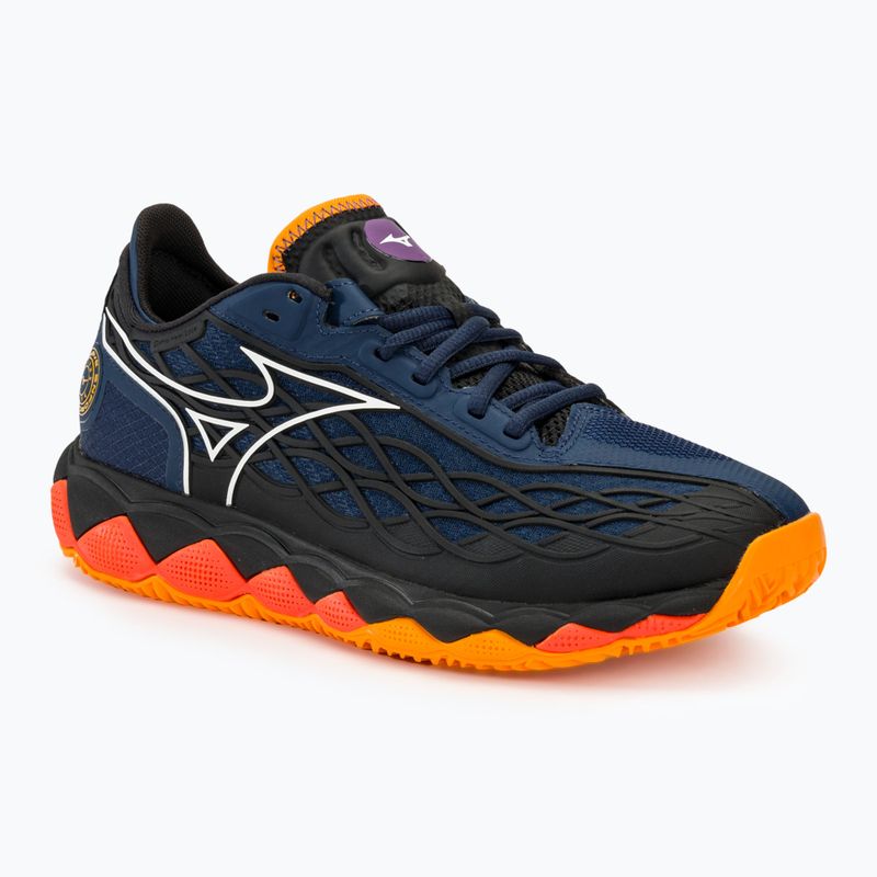 Buty do padla męskie Mizuno Wave Enforce Tour Padel dress blues / white / carrot curl