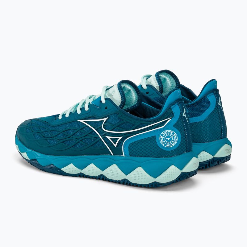 Buty do tenisa męskie Mizuno Wave Enforce Tour CC moroccan blue/white/bluejay 3