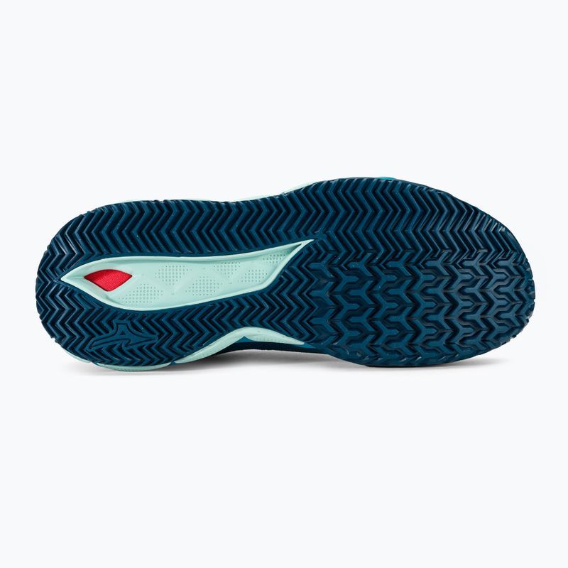 Buty do tenisa męskie Mizuno Wave Enforce Tour CC moroccan blue/white/bluejay 5
