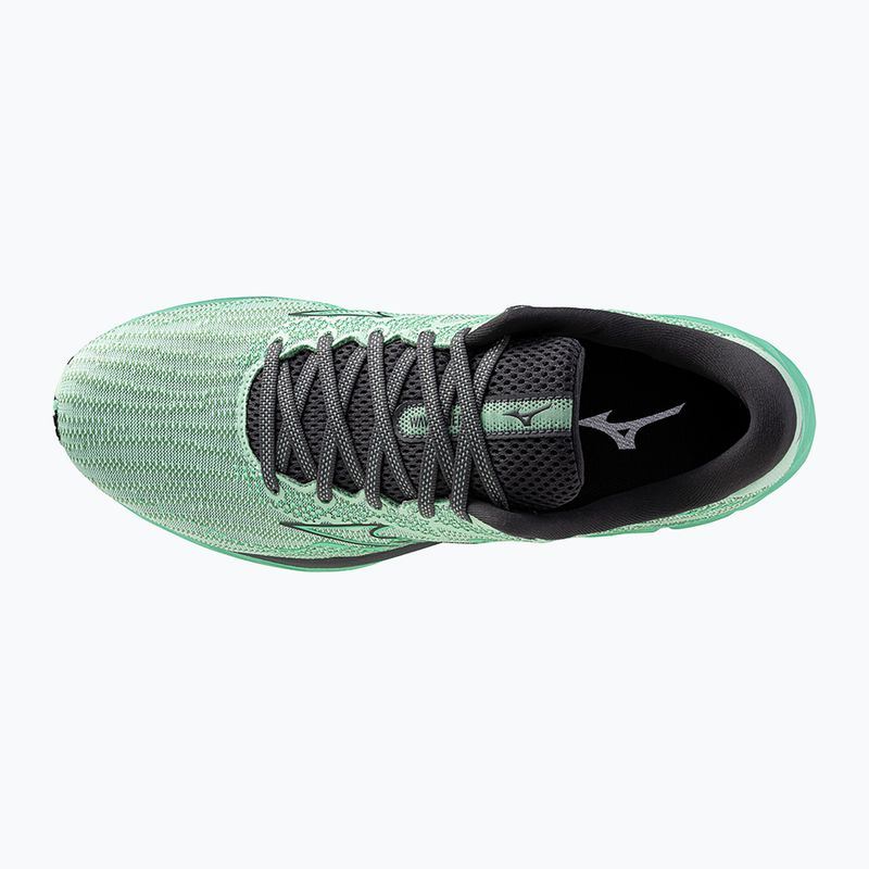 Buty do biegania męskie Mizuno Wave Rider 27 grayed jade/black oyster/jade cream 5